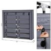 Porte Chaussures 12 étages - Armoire De Rangement pour Chaussures 120 X 30 X 118 Cm Porte Chaussures 12 étages - Armoire De Rangement pour Chaussures 120 X 30 X 118 Cm – Image 4