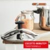 طنجرة ضغط 2 في واحد 10 لتر - SEB Authentique P0531600 صنع في فرنسا DariTek