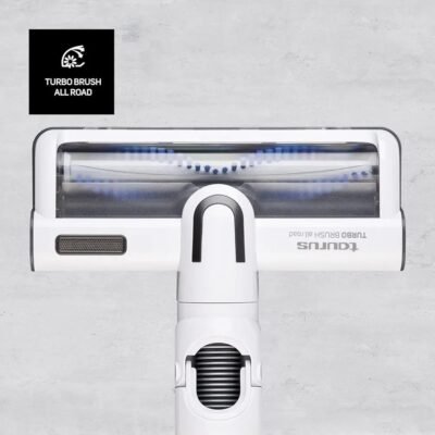 Taurus Aspirateur Balai sans fil 3en1- 450W Réservoir 500mL 2 Vitesses Eco et Turbo - Spécial Kit Animal - Autonomie de 40min - léger Avec Accessoires Inclus - ULTIMATE GO ANIMAL DariTek
