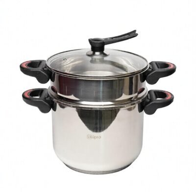 Cocotte Minute Autocuiseur UniPro 2En1 Inox 8 Litres Avec Minuterie - UP-CM8M DariTek