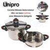 Cocotte Minute Autocuiseur UniPro 2En1 Inox 6 Litres Avec Minuterie - UP-CM6M DariTek