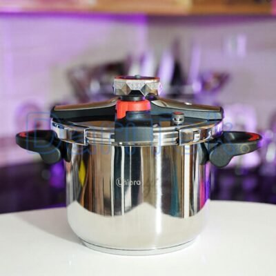 Cocotte Minute Autocuiseur UniPro 2En1 Inox 8 Litres Avec Minuterie - UP-CM8M DariTek