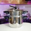 Cocotte Minute Autocuiseur UniPro 2En1 Inox 8 Litres Avec Minuterie - UP-CM8M DariTek