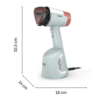 Défroisseur Vapeur à Main Calor 1400W avec Technologie d'Aspiration OptiFlow - AeroSteam DT9814C0 – Image 6