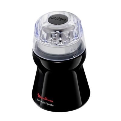مطحنة قهوة وتوابل كهربائية Moulinex بقوة 180 واط وسعة 50 غرام - AR110830 DariTek