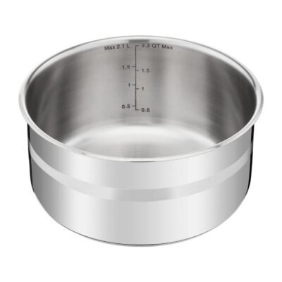 Batterie De Cuisine Tefal Set Induction 09 pièces en Inox 02 poignée amovible Poêle et Casseroles Antiadhésives - Ingenio Jamie Oliver L95691 DariTek