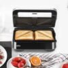 جهاز وافل وصانعة ساندويتش Braun بقوة 800 واط بصفائح غير لاصقة – SnackMaker 5 SM5005 DariTek
