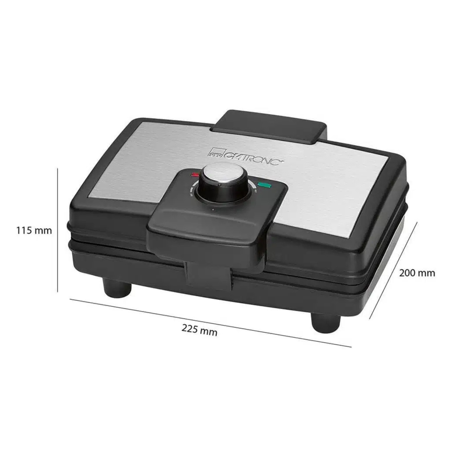 Gaufrier Electrique Clatronic pour 02 Gaufres 800W avec Température Réglable - WA 3606 Gaufrier Electrique Clatronic pour 02 Gaufres 800W avec Température Réglable - WA 3606 – Image 5