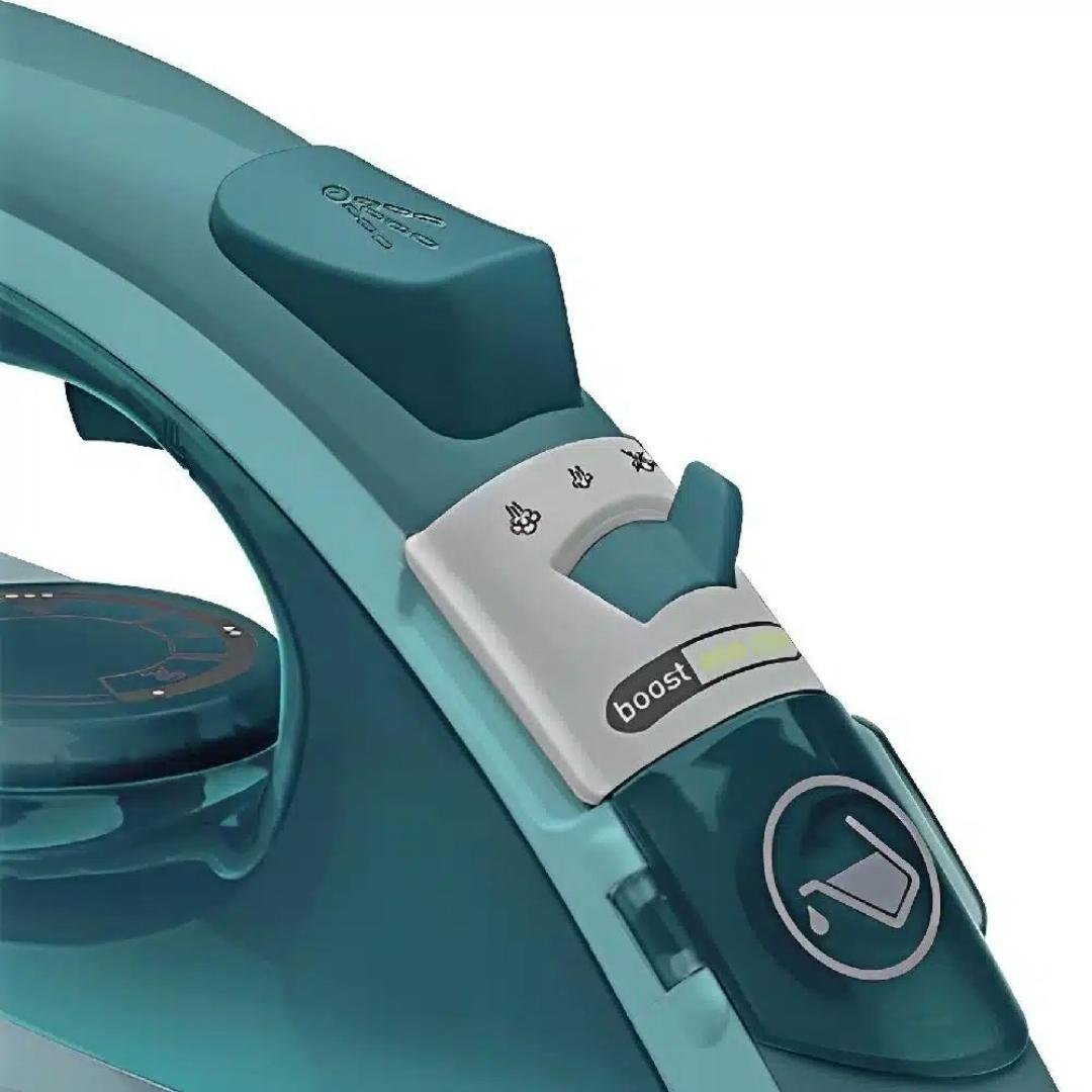 مكواة بخار Calor بقوة 2000 واط وسعة 200 مل مع وظيفة Pressing بقدرة 85 غ/دقيقة – Virtuo FV1712C0 مكواة بخار Calor بقوة 2000 واط وسعة 200 مل مع وظيفة Pressing بقدرة 85 غ/دقيقة – Virtuo FV1712C0 - الصورة 3