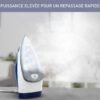 مكواة بخار Calor بقوة 2400 واط وسعة 270 مل مع وظيفة Pressing بقدرة 130 غ/دقيقة – Express Steam FV2848C0 DariTek