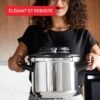 Cocotte Minute Autocuiseur SEB Clipso+ Chef 4.5L 4 Programmes De Cuisson - P4550600 DariTek