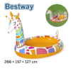 Piscine Rond Gonflable Bestway Giraffe Pour Enfants Avec Arroseur 266 x 157 x 127cm - 53089