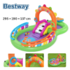 Bestway Toboggan et Piscine Aquatique Gonflable 295 x 190 x 137 cm - SING N SPLASH 53117