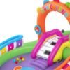 مسبح ومنزلق مائي قابل للنفخ للأطفال - SING ‘N SPLASH Bestway 53117 Bestway Toboggan et Piscine Aquatique Gonflable 295 x 190 x 137 cm - SING N SPLASH 53117