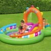 مسبح ومنزلق مائي قابل للنفخ للأطفال - SING ‘N SPLASH Bestway 53117 Bestway Toboggan et Piscine Aquatique Gonflable 295 x 190 x 137 cm - SING N SPLASH 53117