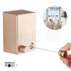 Corde à Linge Rétractable Murale Extensible 4.2M - Sèche Linge Invisible