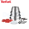 Batterie de Cuisine Tefal 20 Pièces en Acier Inoxydable - Poêles et Casseroles avec Poignées Amovibles - Ingenio Emotion L897SK04 DariTek