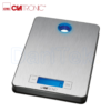 Balance de Cuisine Numérique Clatronic 5 Kg en Acier Inoxydable - KW 3412 Balance de Cuisine Numérique Clatronic 5 Kg en Acier Inoxydable - KW 3412