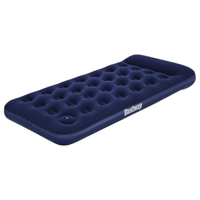 Matelas Gonflable Camping 1 Place avec Pompe et Oreiller Intégrés - Bestway 67223 DariTek