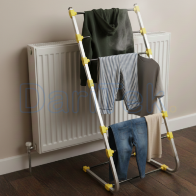 Sèche Linge Métallique Vertical pour Radiateur et Chauffage