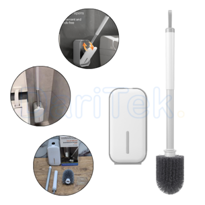 Brosse WC Suspendue à Ouverture Automatique
