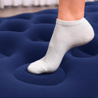 Matelas Gonflable Camping Pavillo 1.5 Place avec Pompe et Oreiller Intégrés - Bestway 67224 DariTek