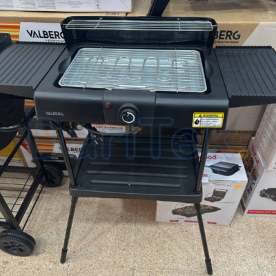 Barbecue Électrique sur Pied VALBERG Grill 2200w 4 Personne avec Thermostat Réglable - VAL-EL2200 DariTek