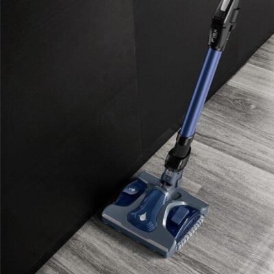 مكنسة وممسحة Rowenta X-Force Flex 14.60 لاسلكية عمودية ومحمولة يدوياً - قوة شفط 200 واط هوائي وتشغيل يصل إلى 70 دقيقة - تقنية Aqua للمسح + 11 ملحقاً - خزان سعة 900 مل - RH99C0WO DariTek