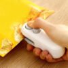 جهاز لحام الأكياس قابل لإعادة الشحن عبر USB – آلة إغلاق الأكياس المحمولة لحفظ الأطعمة DariTek