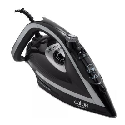 مكواة بخار Calor بقوة 3000 واط مع فلتر مضاد للتكلّس ووظيفة Pressing بقدرة 280 غ/دقيقة – PureGliss FV8062C0 DariTek