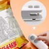 جهاز لحام الأكياس قابل لإعادة الشحن عبر USB – آلة إغلاق الأكياس المحمولة لحفظ الأطعمة DariTek