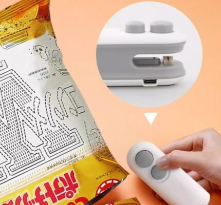 جهاز لحام الأكياس قابل لإعادة الشحن عبر USB – آلة إغلاق الأكياس المحمولة لحفظ الأطعمة DariTek