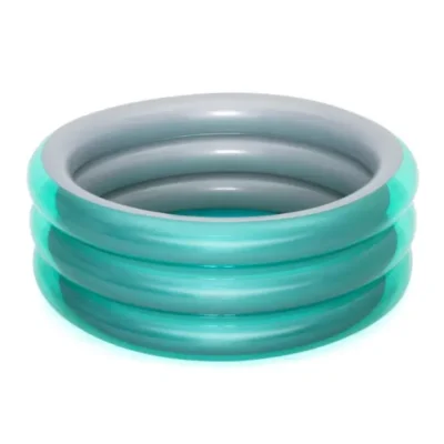 Piscine Ronde Gonflable Bestway avec 3 Anneaux 170 x 53 cm Pour Enfants - 51042
