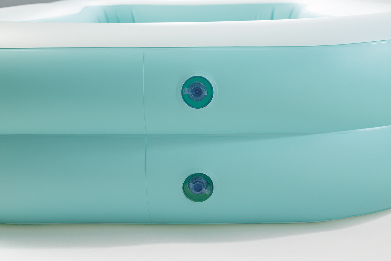 مسبح قابل للنفخ مستطيل الشكل Intex واسع بمقاسات 229 × 152 × 48 سم للأطفال – 57181 Piscine Gonflable Rectangulaire Intex Spacieuse 229 x 152 x 48cm pour Enfants - 57181