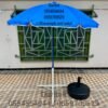 Parasol 1.70 m Anti Soleil pour Plage et Jardin (Socle NON Inclus) DariTek