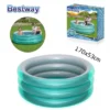 Piscine Ronde Gonflable Bestway avec 3 Anneaux 170 x 53 cm Pour Enfants - 51042