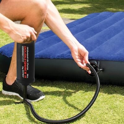Pompe Manuelle Gonfleur A Main 1.7 L 36 Cm INTEX Double Quick II 68614 DariTek