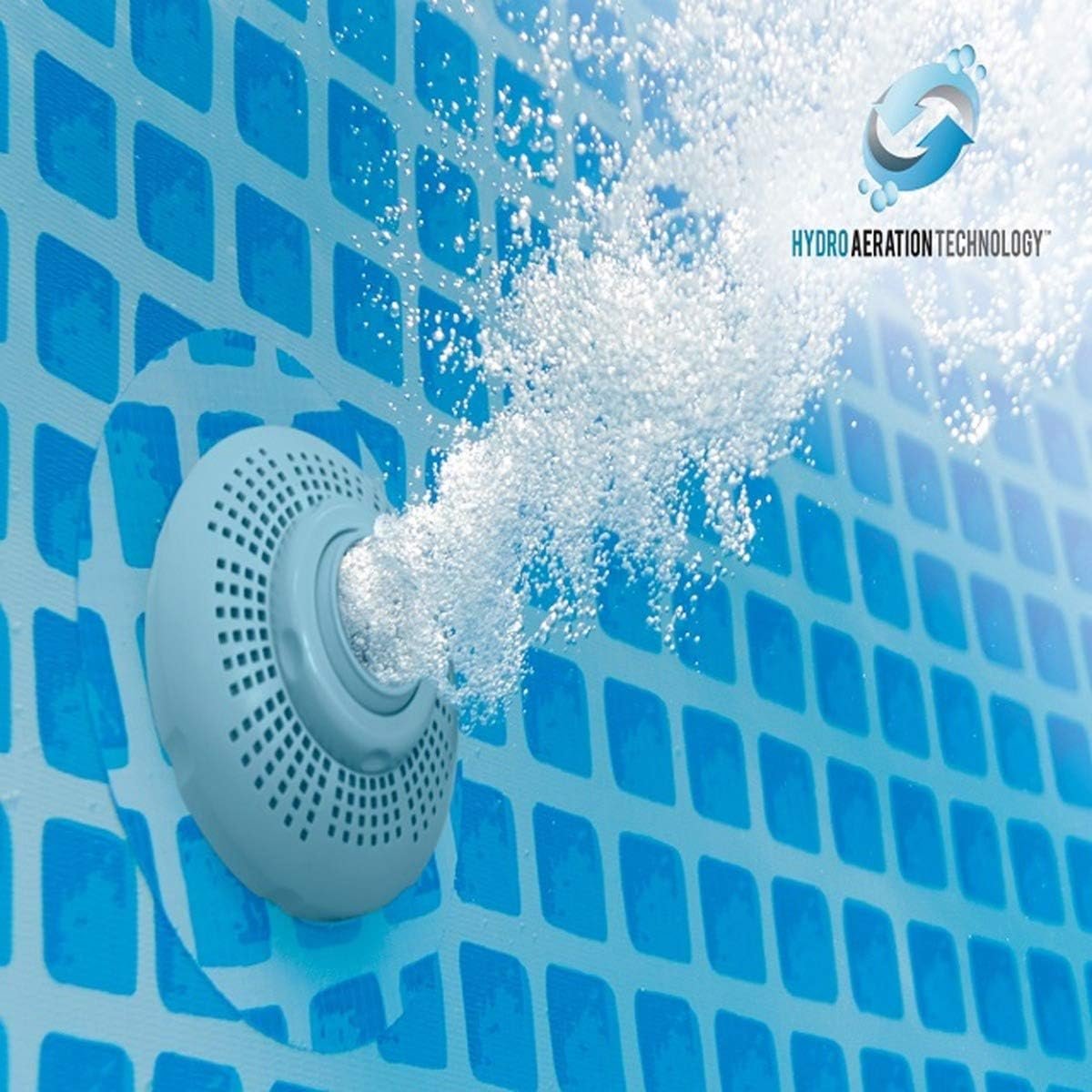 مضخة وفلتر مسبح بقوة 2006 لتر/ساعة – خرطوشة طراز A – من INTEX C530 Pompe De Filtration à Cartouche INTEX 3785 L/h (3.8 m³/h) pour Piscine – Krystal Clear C1000 Cartouche Type A – 28638