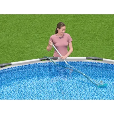 مكنسة مسبح 2 في 1 مع شبكة AquaClear من Bestway - طقم تنظيف كامل وسريع - 58013 مكنسة مسبح 2 في 1 مع شبكة AquaClear من Bestway - طقم تنظيف كامل وسريع - 58013 DariTek