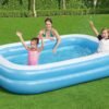 Piscine Rectangulaire Gonflable Familiale 262 x 175 x 51 cm Bestway 54006