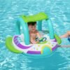 Bateau Bouée Gonflable Avec Pare-Soleil Bestway 1.07m x 1.12m Voiture Avec Volant - 34149