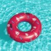 Bouée Gonflable Bestway pour Piscine Diamètre 119Cm Nautical Rouge - 36353