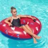 Bouée Gonflable Bestway pour Piscine Diamètre 119Cm Nautical Rouge - 36353