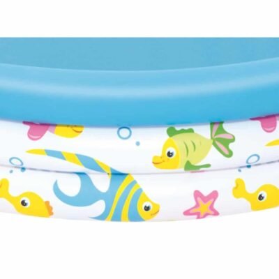 Piscine Ronde Gonflable Bestway Pour Enfants 102 x 25 cm En 3 anneaux - 51008