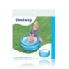 مسبح أطفال ورضع دائري قابل للنفخ مكون من 3 حلقات من Bestway بأبعاد 70 × 30 سم - 51033 Piscine Ronde Gonflable Bestway 70 × 30 cm En 3 Anneaux Pour bébé et Enfants - 51033