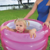 مسبح أطفال ورضع دائري قابل للنفخ مكون من 3 حلقات من Bestway بأبعاد 70 × 30 سم - 51033 Piscine Ronde Gonflable Bestway 70 × 30 cm En 3 Anneaux Pour bébé et Enfants - 51033
