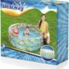 Bestway Piscine Ronde Gonflable Avec 3 Anneaux pour enfants - 150 x 53 cm - 51045