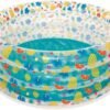 Bestway Piscine Ronde Gonflable Avec 3 Anneaux pour enfants - 150 x 53 cm - 51045