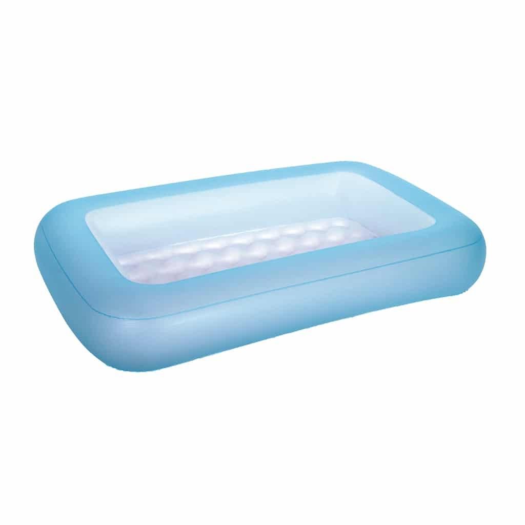 مسبح أطفال مستطيل قابل للنفخ Bestway بأبعاد 165 × 104 × 25 سم - 51115 Piscine Rectangulaire Gonflable Bestway 165 x 104 x 25cm Pour Enfants - 51115