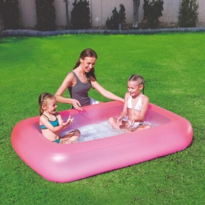 مسبح أطفال مستطيل قابل للنفخ Bestway بأبعاد 165 × 104 × 25 سم - 51115 DariTek